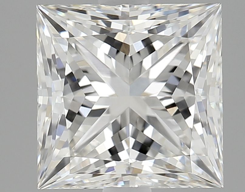 2.56 ct. princess Lab Grown Diamond front image