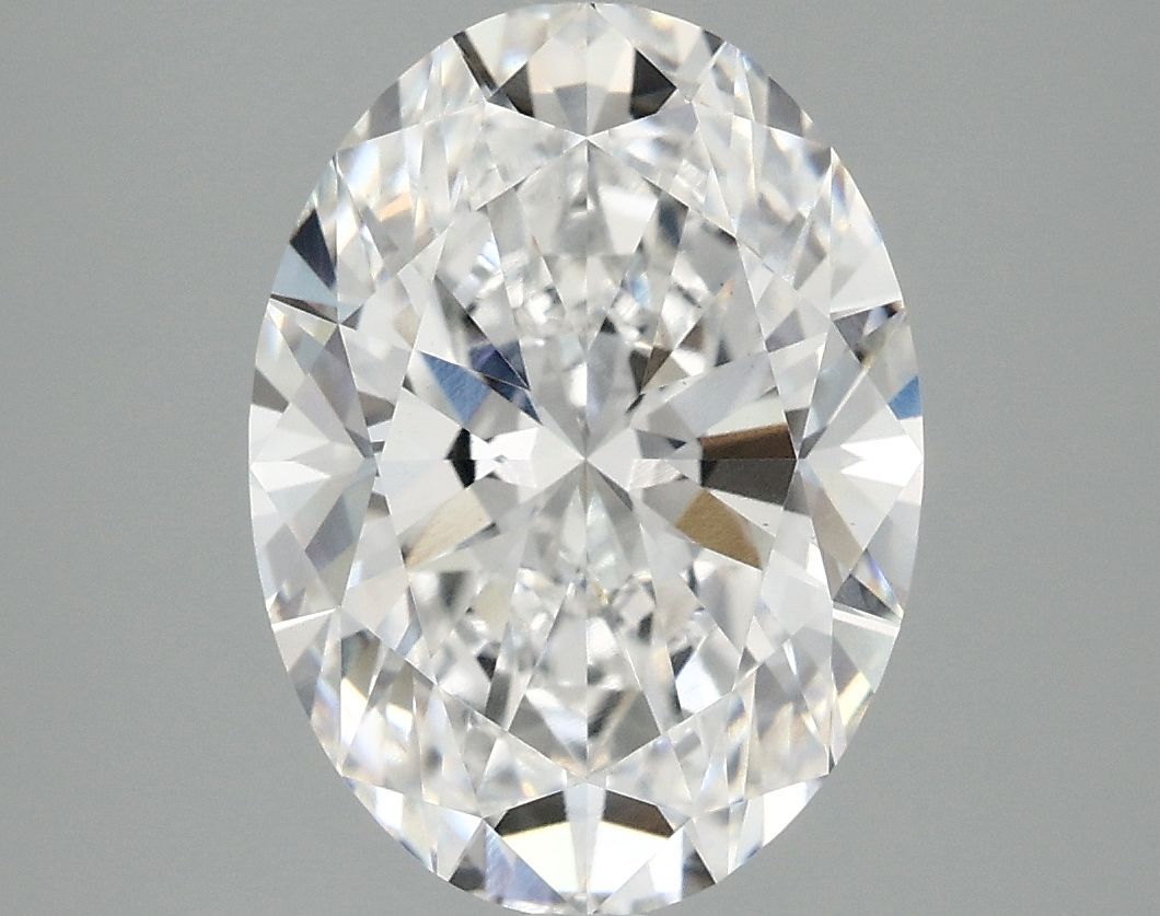 4.09 ct. oval Lab Grown Diamond front image
