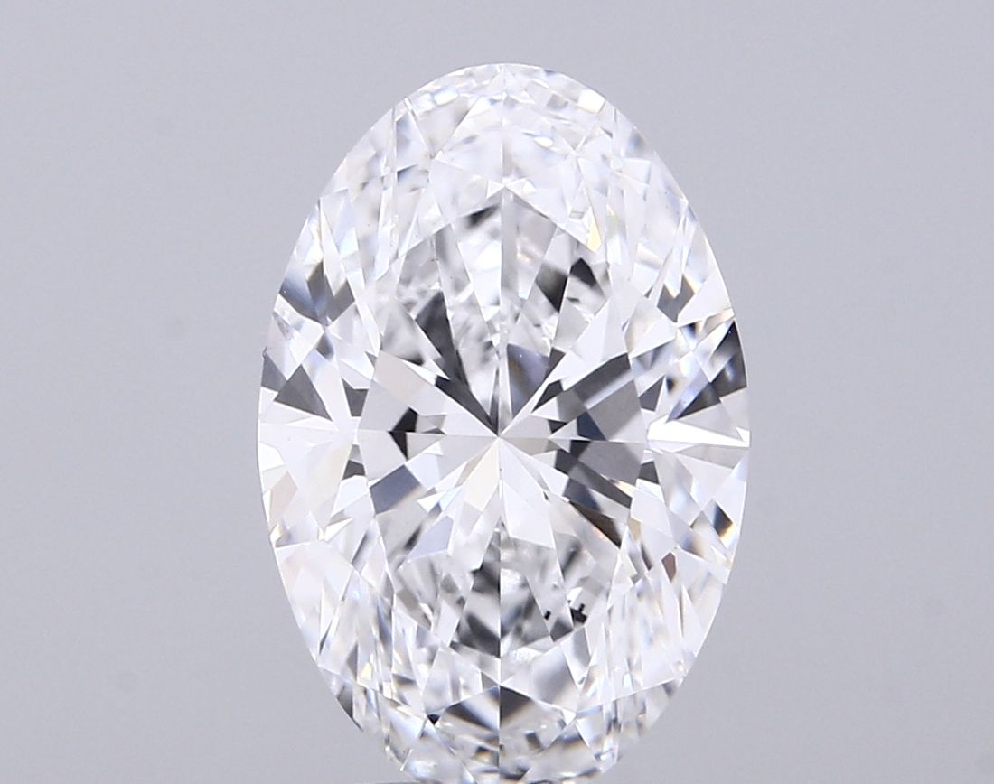 4.01 ct. oval Lab Grown Diamond front image