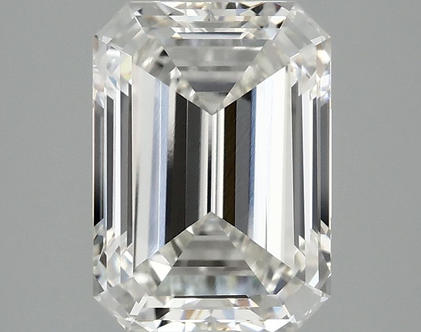 2.98 ct. emerald Lab Grown Diamond front image