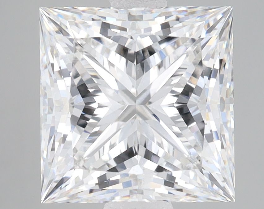 4.02 ct. princess Lab Grown Diamond front image
