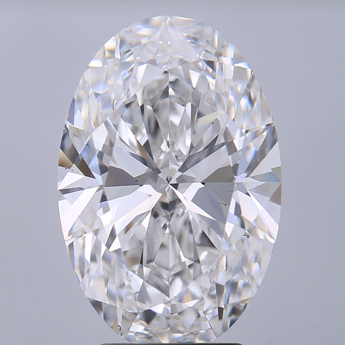 3.66 ct. oval Lab Grown Diamond front image