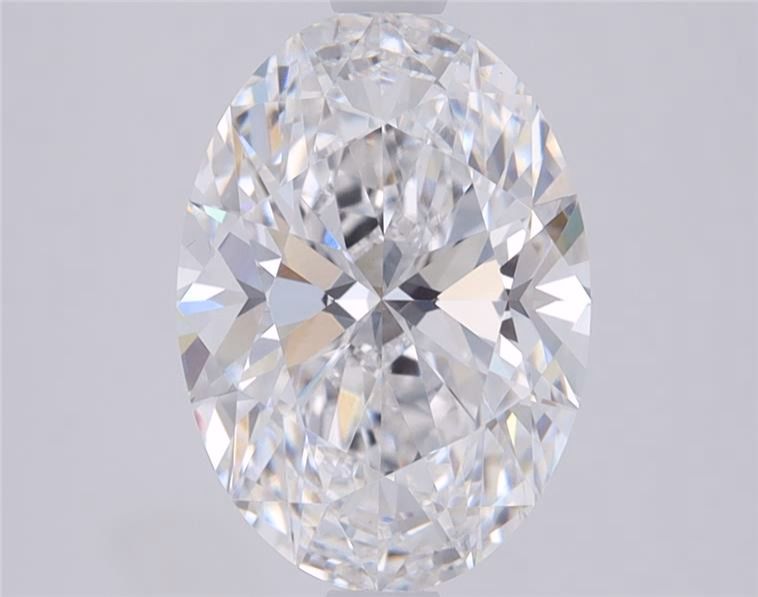 2.07 ct. oval Lab Grown Diamond front image
