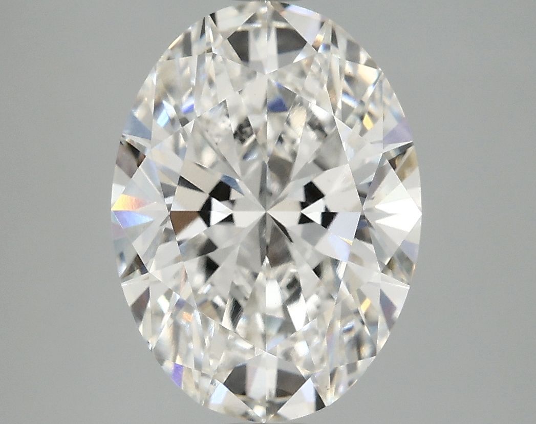 3.85 ct. oval Lab Grown Diamond front image