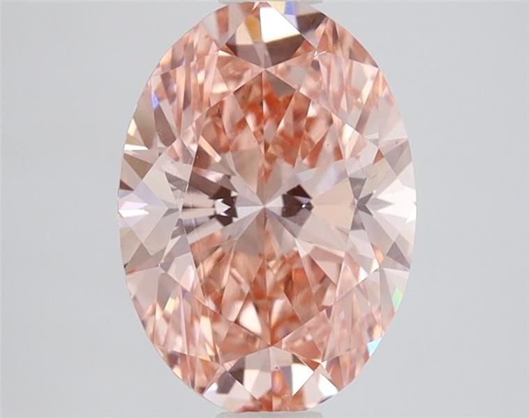 2.02 ct. oval Lab Grown Diamond front image