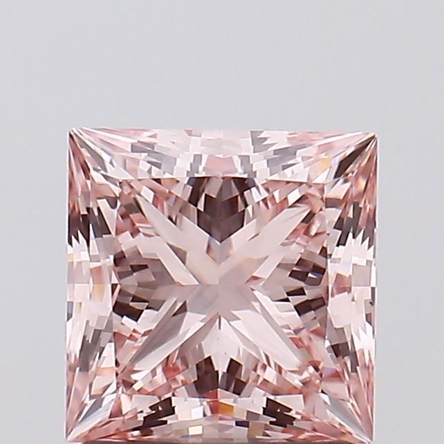 1.56 ct. princess Lab Grown Diamond front image