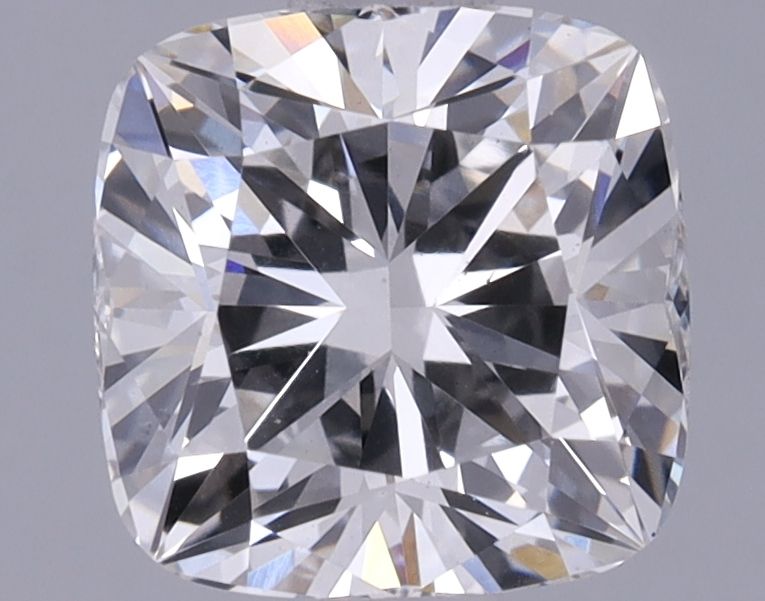1.38 ct lab-grown Cushion brilliant Diamond