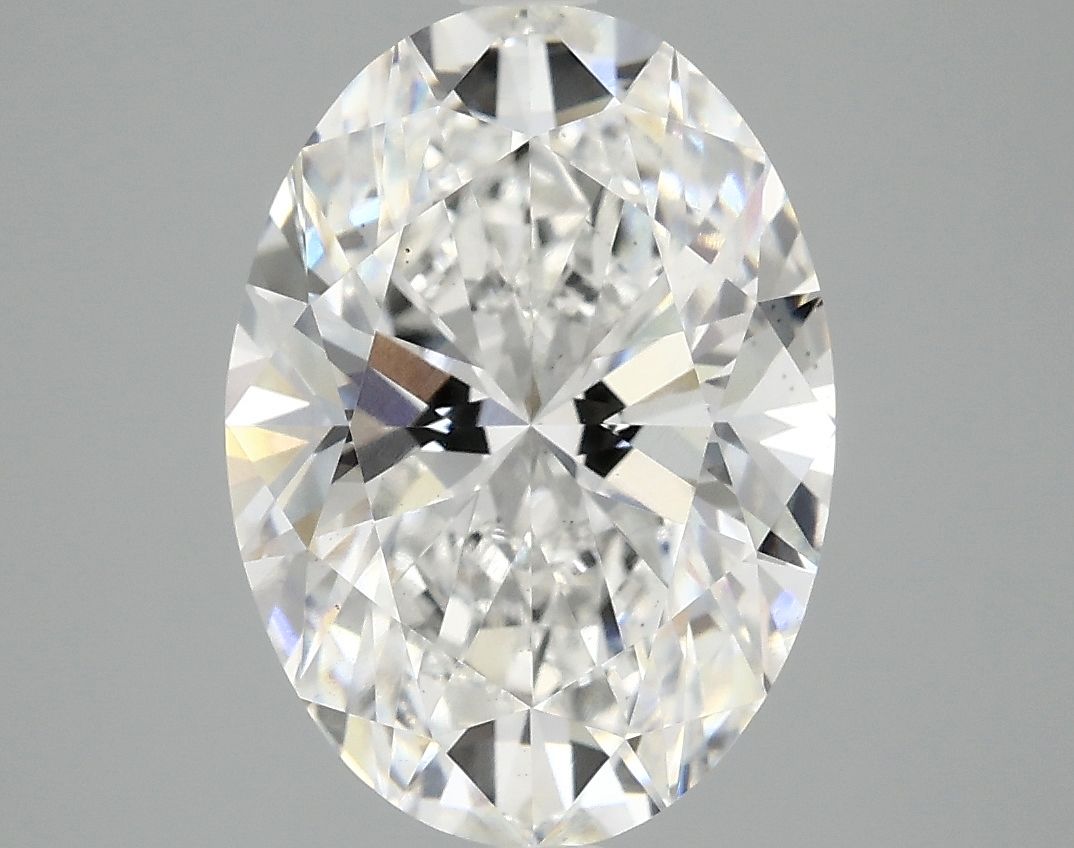 4.09 ct. oval Lab Grown Diamond front image