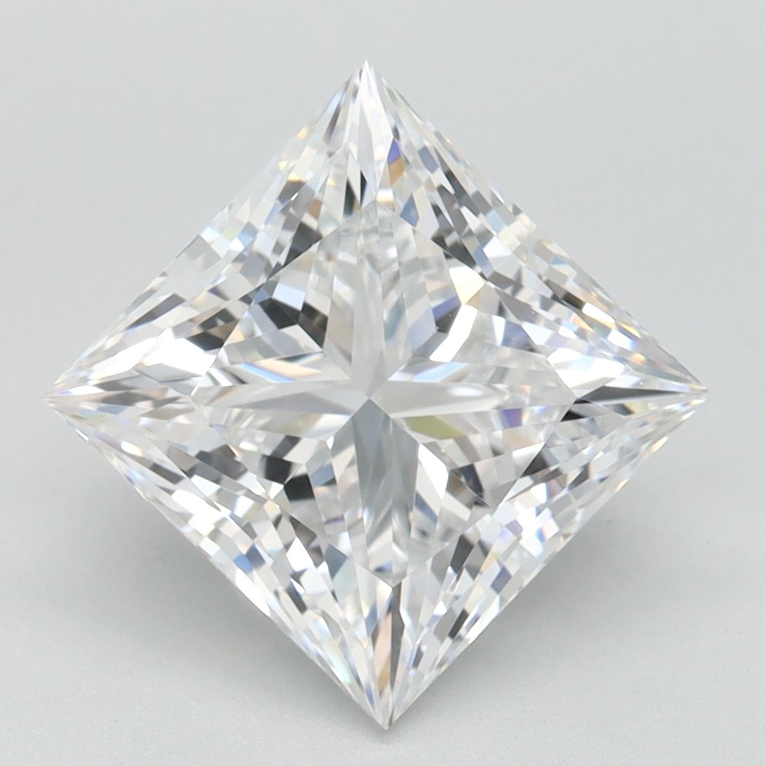 3.22 ct. princess Lab Grown Diamond front image