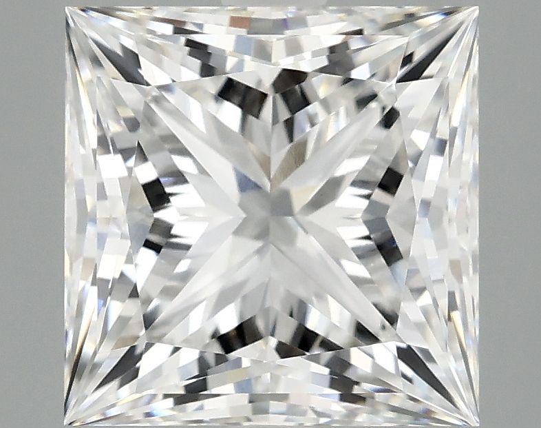 4.18 ct. princess Lab Grown Diamond front image