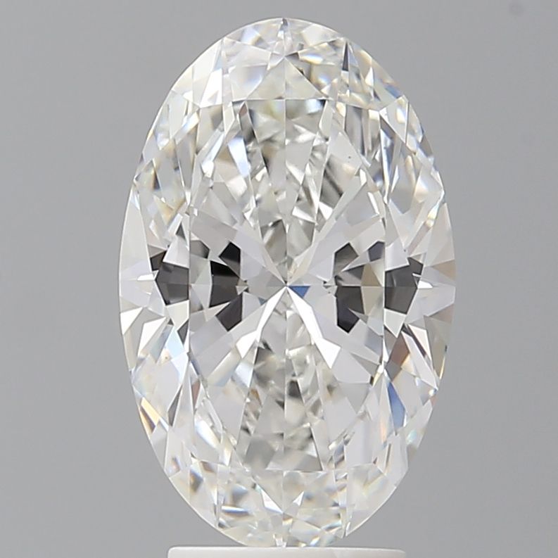 3.58 ct. oval Lab Grown Diamond front image