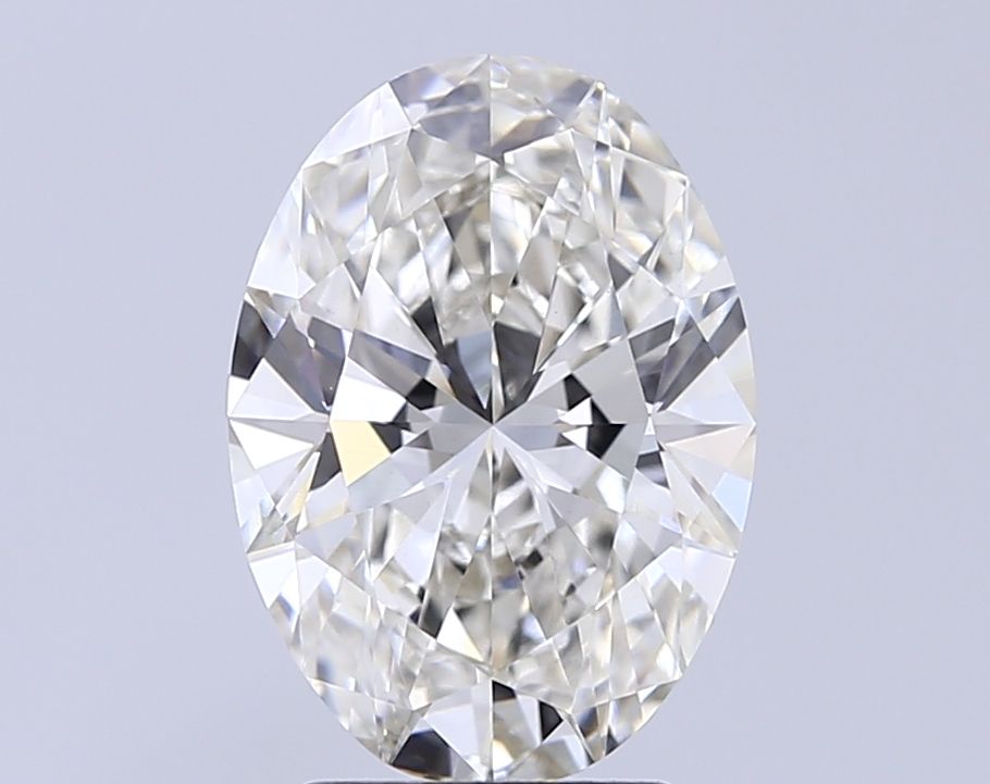 3.33 ct. oval Lab Grown Diamond front image