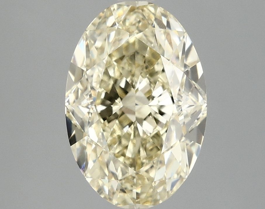 3.08 ct. oval Lab Grown Diamond front image