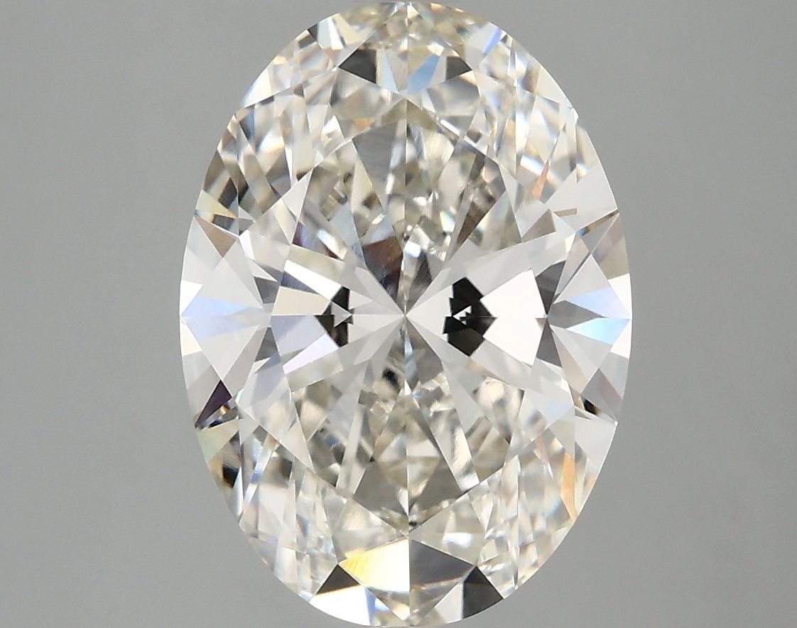4.09 ct. oval Lab Grown Diamond front image