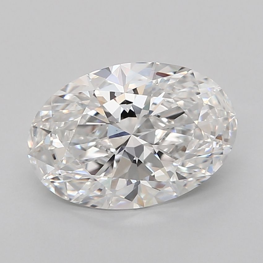 3.04 ct. oval Lab Grown Diamond front image