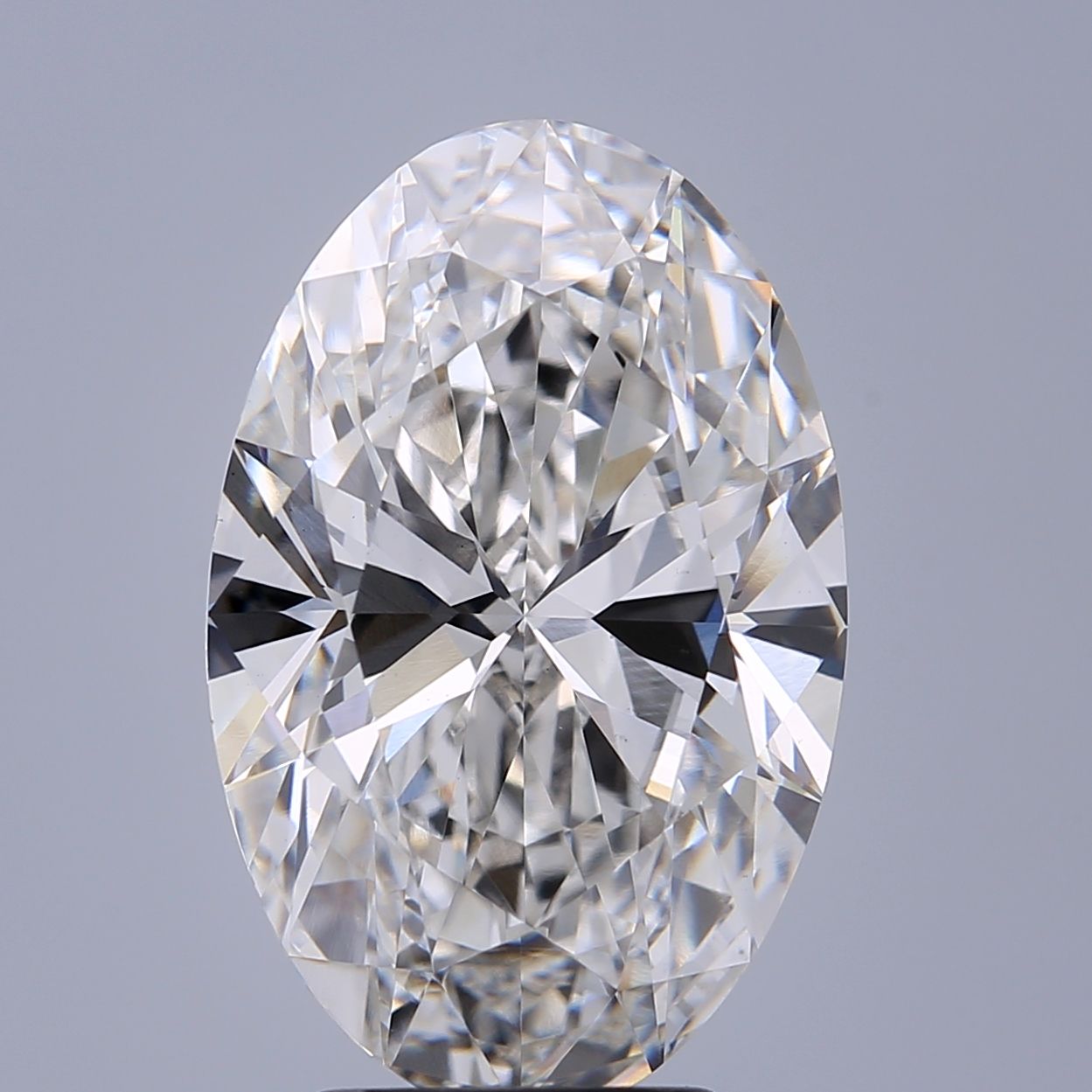 3.76 ct. oval Lab Grown Diamond front image