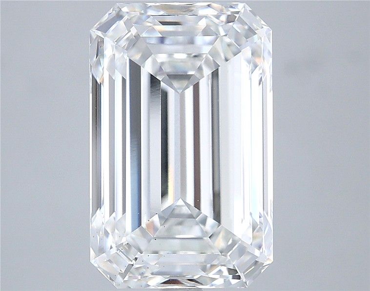 5.56 ct. emerald Lab Grown Diamond front image