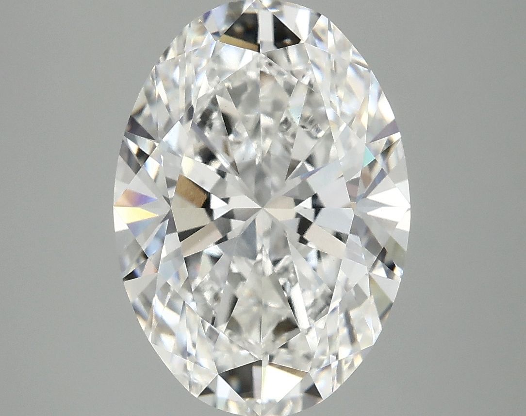4.10 ct. oval Lab Grown Diamond front image