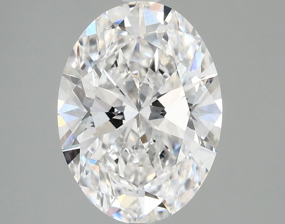 3.04 ct. oval Lab Grown Diamond front image