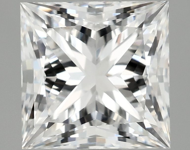 2.10 ct. princess Lab Grown Diamond front image