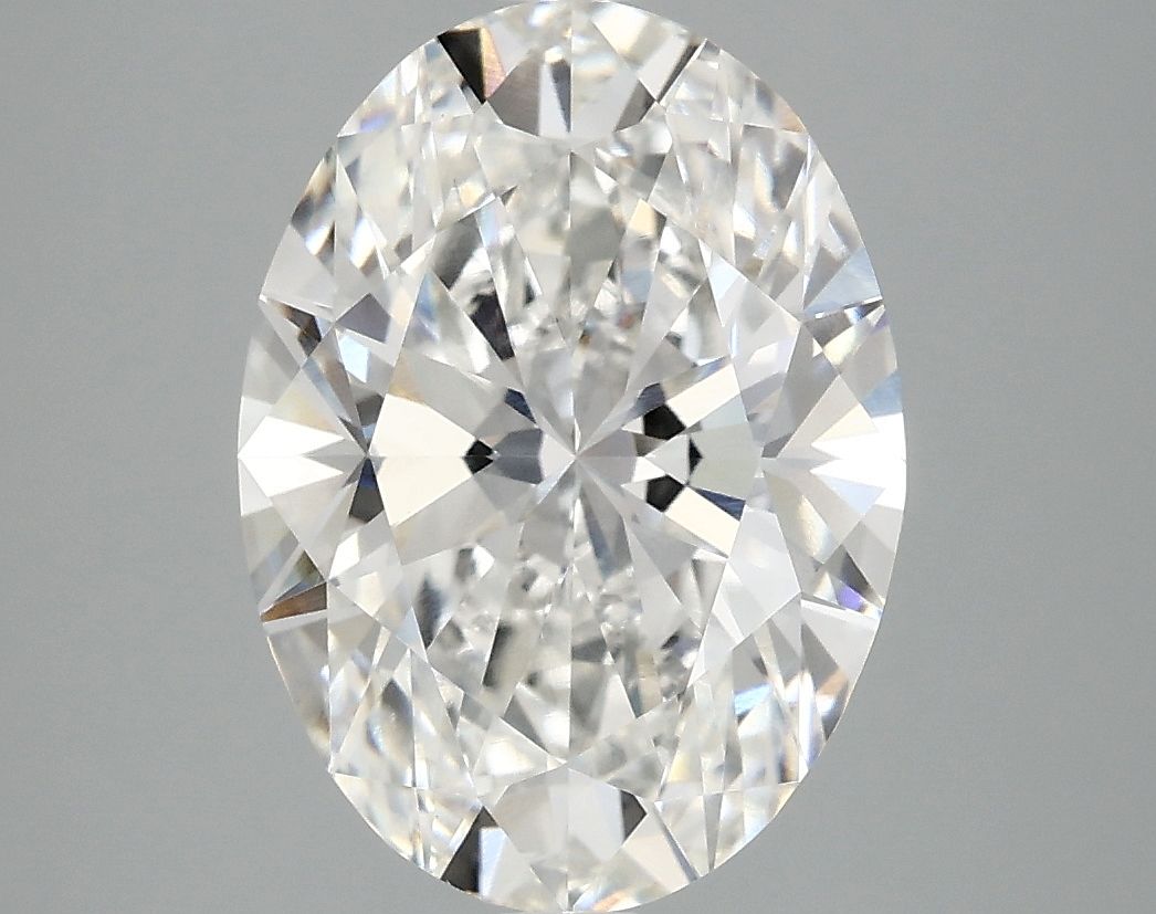 3.94 ct. oval Lab Grown Diamond front image