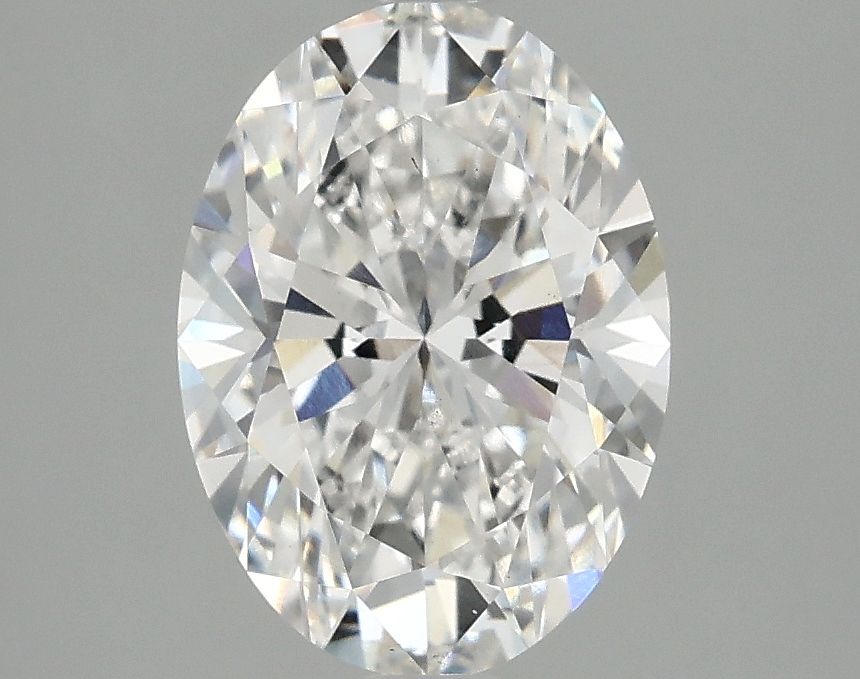 2.10 ct. oval Lab Grown Diamond front image