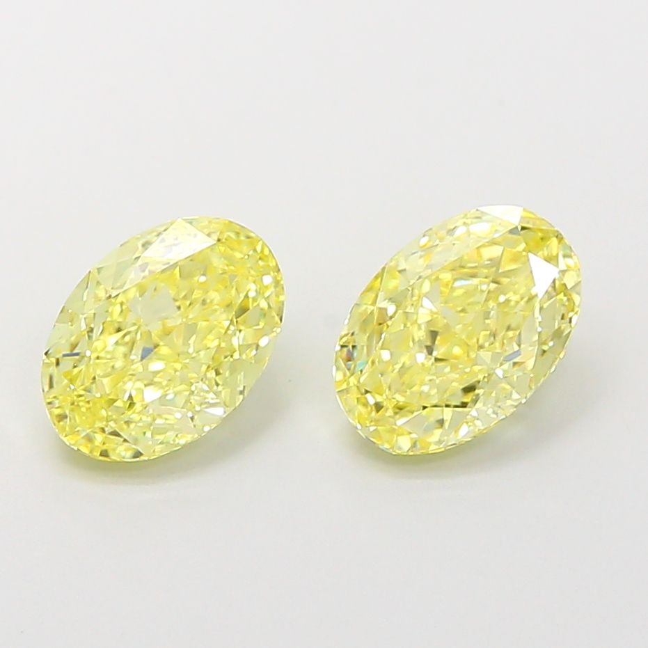 1.30 ct. oval Lab Grown Diamond front image