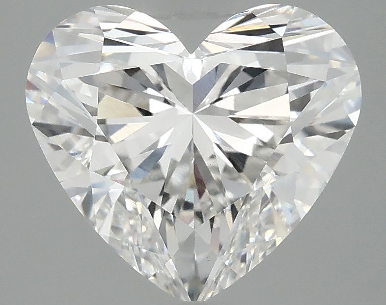 3.09 carat f VS1 EX Cut IGI heart diamond