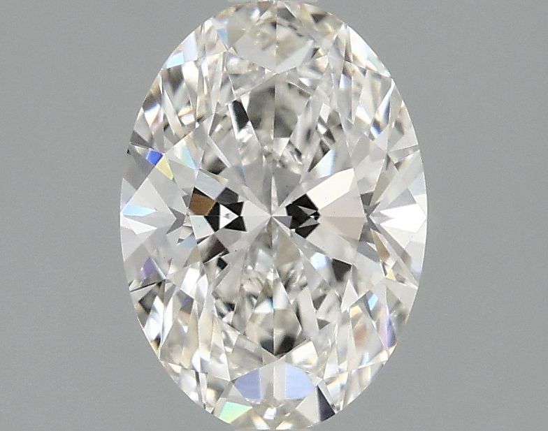 1.37 ct. oval Lab Grown Diamond front image