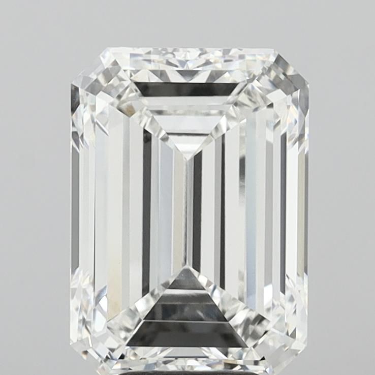 6.51 ct. emerald Lab Grown Diamond front image