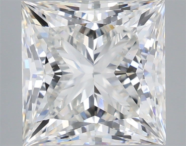 5.08 ct. princess Lab Grown Diamond front image
