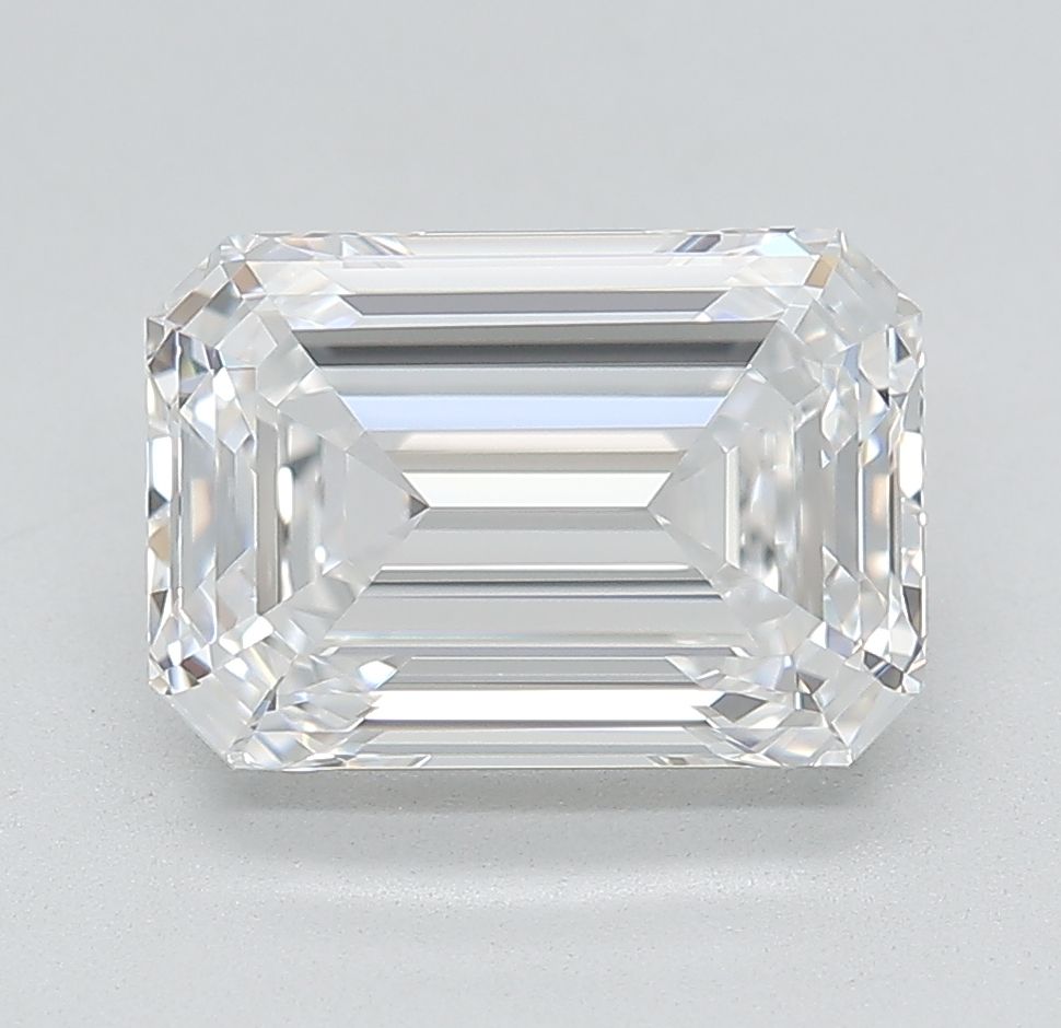 3.69 ct. emerald Lab Grown Diamond front image