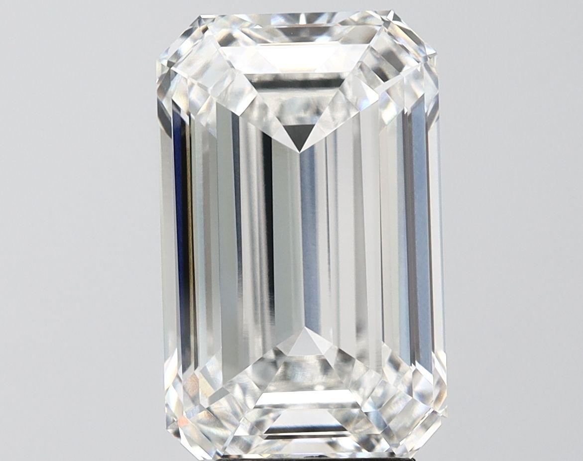 6.19 ct. emerald Lab Grown Diamond front image