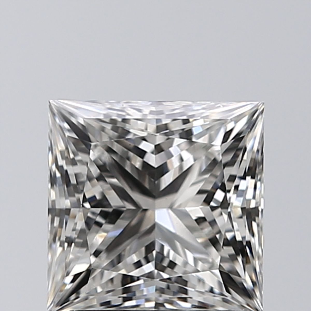 1.74 ct. princess Lab Grown Diamond front image