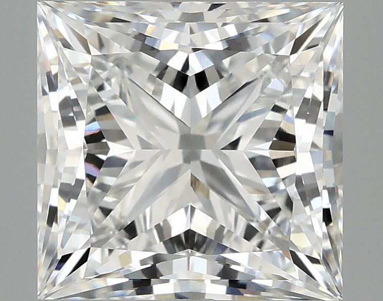 4.14 ct. princess Lab Grown Diamond front image