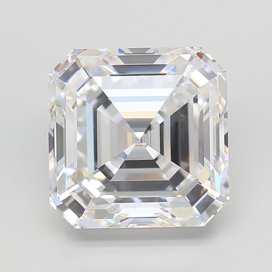 7.07 ct. asscher Lab Grown Diamond front image