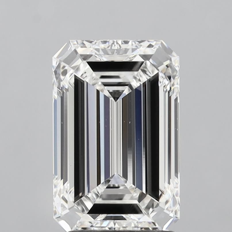 3.08 ct. emerald Lab Grown Diamond front image