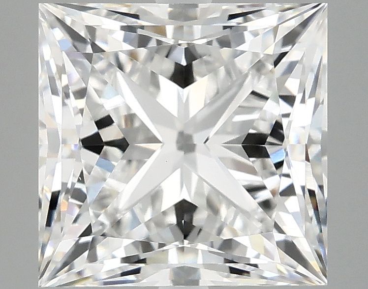 4.19 ct. princess Lab Grown Diamond front image
