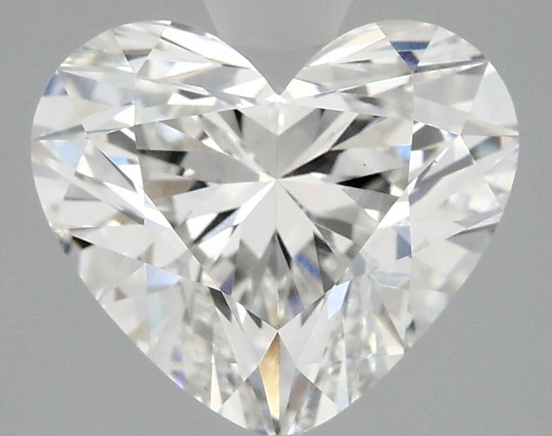 3.08 carat f VS1 EX Cut IGI heart diamond