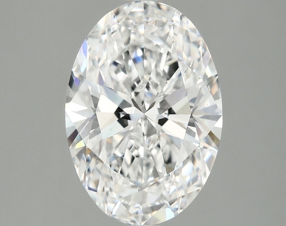 3.03 ct. oval Lab Grown Diamond front image