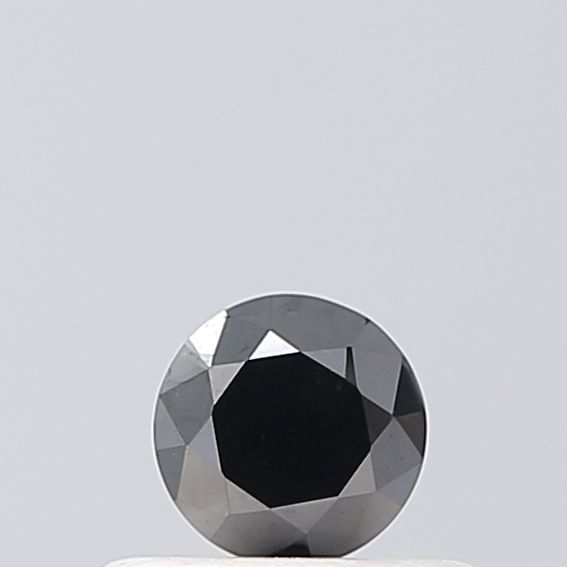 0.27 Carat Round Diamond Black VVS2
