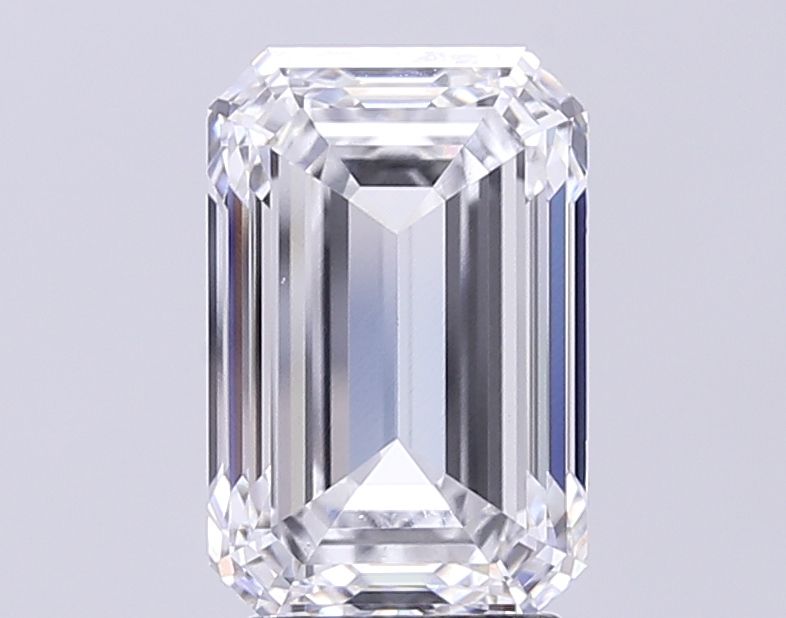 4.02 ct. emerald Lab Grown Diamond front image