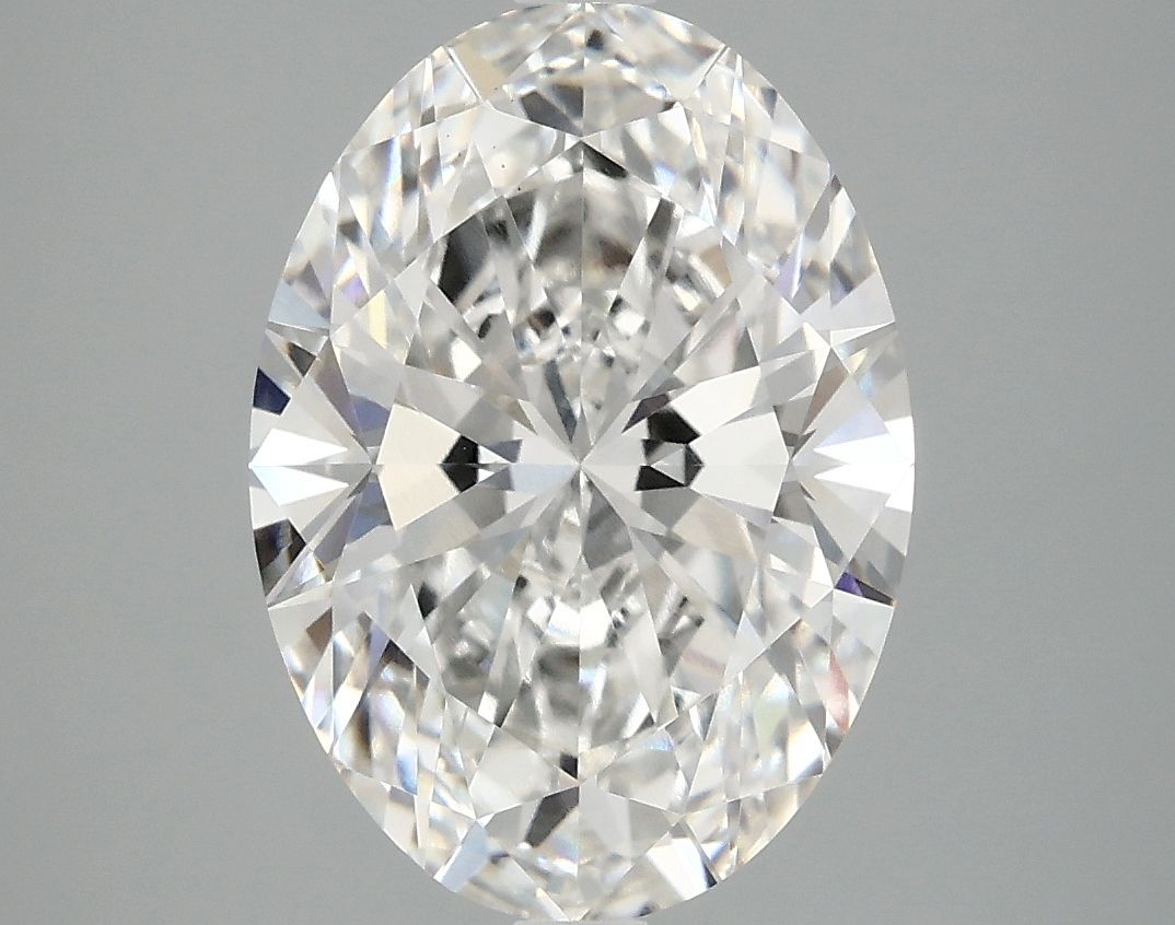 3.94 ct. oval Lab Grown Diamond front image