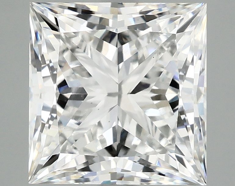 4.09 ct. princess Lab Grown Diamond front image