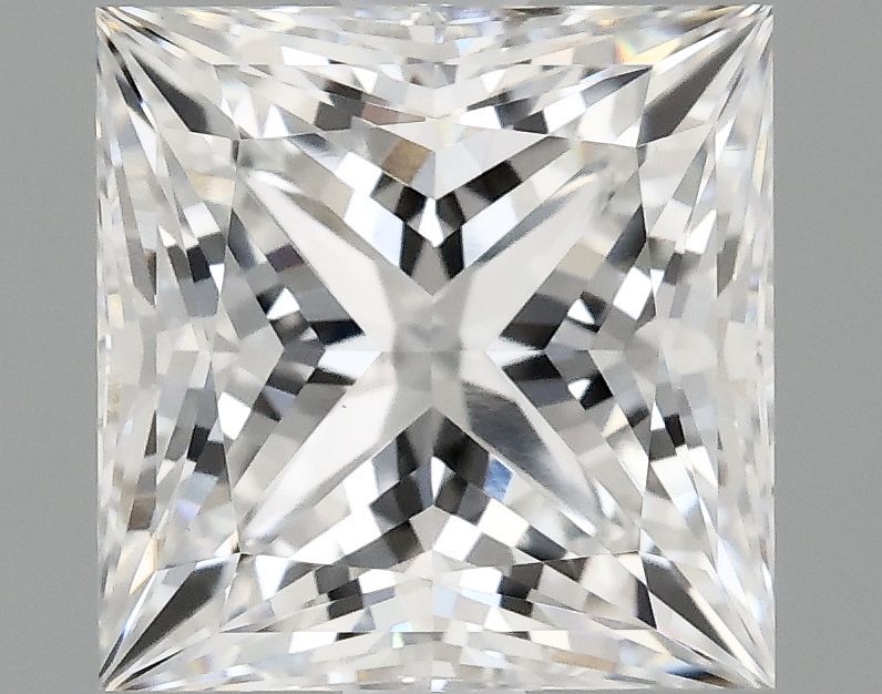2.10 ct. princess Lab Grown Diamond front image