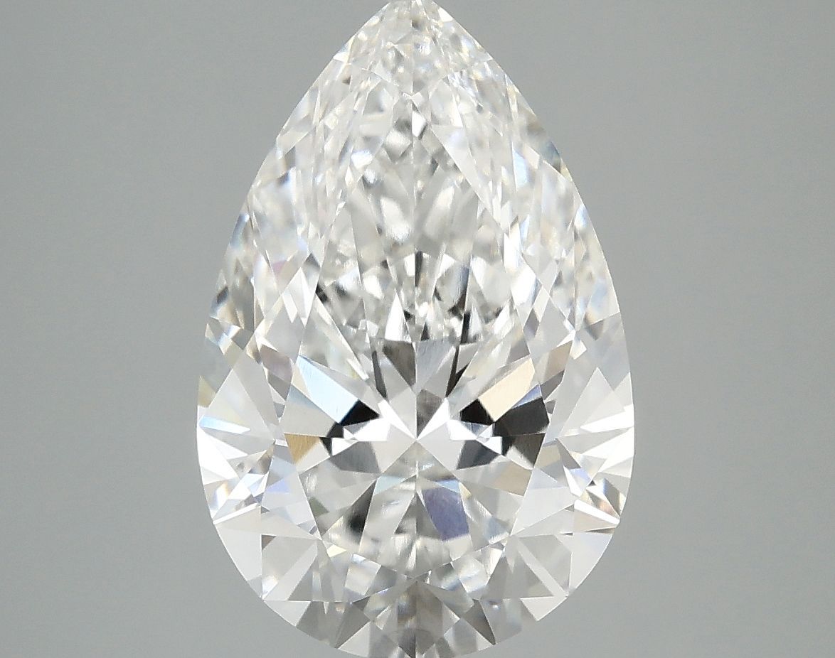 4.06 ct. pear Lab Grown Diamond front image