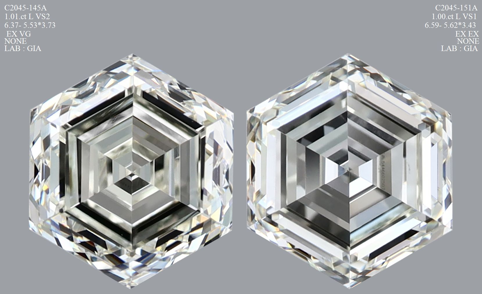 1 ct Hexagonal Diamond