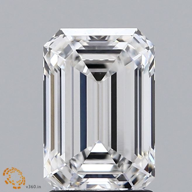 2.10 ct. emerald Lab Grown Diamond front image