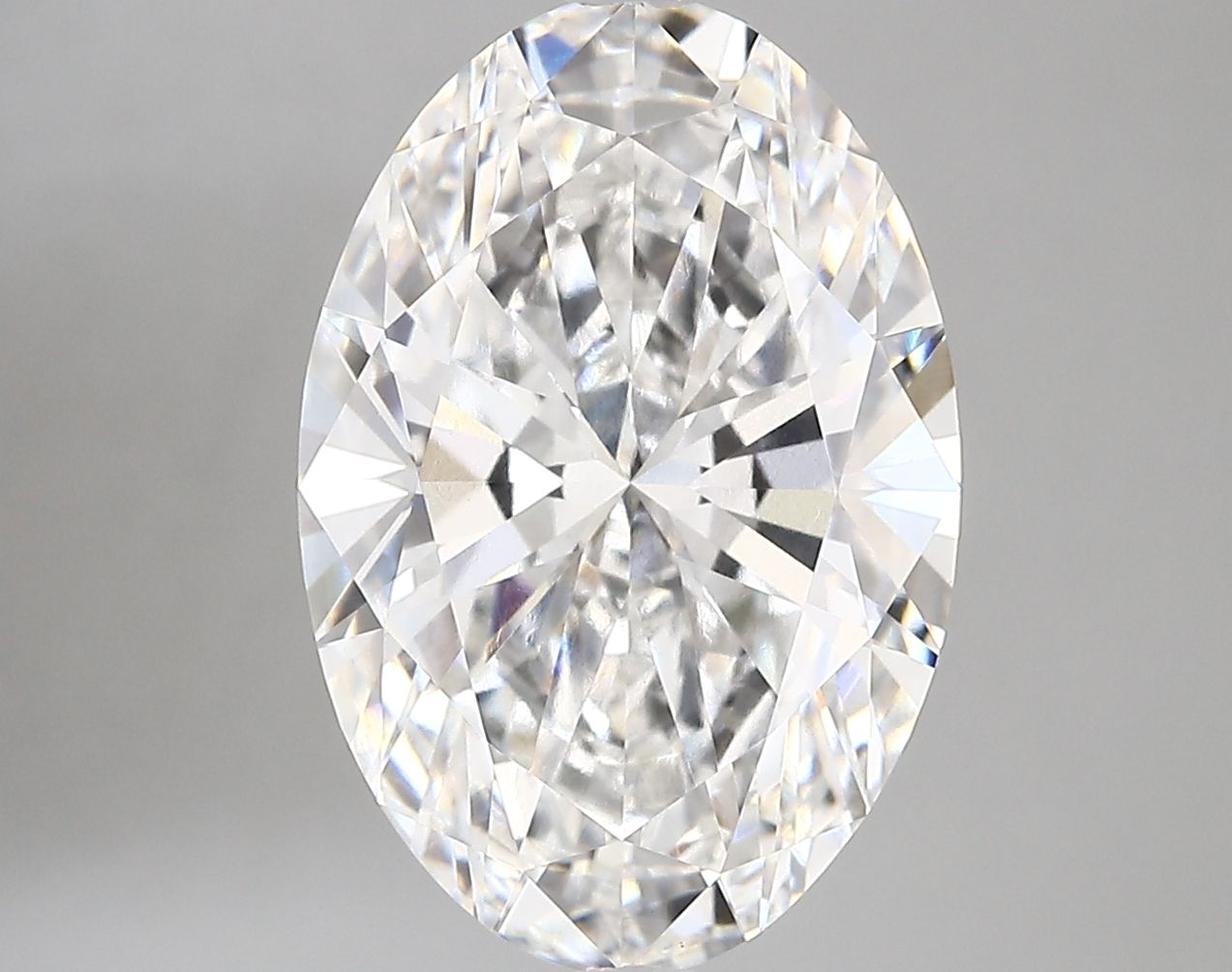 5.48 ct. oval Lab Grown Diamond front image