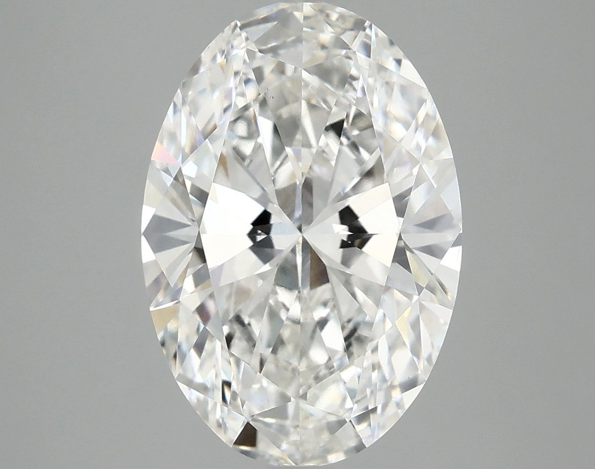 3.88 ct. oval Lab Grown Diamond front image
